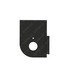 656794001 by FREIGHTLINER - Battery Disconnect Switch Bracket - Steel, Black, 0.11 in. THK