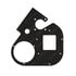 675839000 by FREIGHTLINER - Tail Light Bracket - Left Side, Steel, 0.19 in. THK