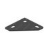 627312000 by FREIGHTLINER - Utility Light Bracket - Steel, 85 mm x 85 mm, 3.04 mm THK