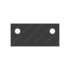 1522597000 by FREIGHTLINER - Bumper Mounting Bracket - Steel, Black, 0.25 in. THK