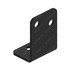 719257000 by FREIGHTLINER - Automatic Transmission Dipstick Tube Bracket - Steel, Black, 44.5 mm x 35.8 mm