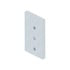 Freightliner 1832964000 Cab Assist Handle Bracket Cab Assist Handle Bracket - Steel, 76 mm x 42.8 mm, 6.35 mm THK