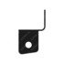 1864572000 by FREIGHTLINER - Dashboard Panel Bracket - Right Side, Steel, 67.7 mm x 47.2 mm, 1.89 mm THK