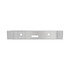 2127595003 by FREIGHTLINER - Bumper - Front, Aluminum, Stainless Steel Clad, 14.5 in., Short