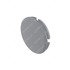 2127826002 by FREIGHTLINER - Tow Hook Cover - Santoprene, Gray