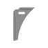 1713164003 by FREIGHTLINER - Truck Quarter Fender - Right Side, 358.34 mm x 550.49 mm, 3 mm THK