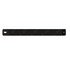 1718771000 by FREIGHTLINER - Mud Guard Brace - Steel, Black, 365.1 mm x 50.7 mm, 4.5 mm THK