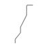 2268618000 by FREIGHTLINER - Radiator Coolant Hose Bracket - Steel, 0.18 in. THK