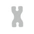 Freightliner 01-21997-004 Engine Mount Spacer Engine Mount Spacer - Aluminum, 6 in. x 3.25 in., 1.75 in. THK
