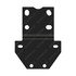 01-31828-000 by FREIGHTLINER - Fuel Filter Bracket - Steel, Black, 7.94 mm THK