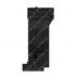 01-26567-000 by FREIGHTLINER - Alternator Bracket - Gray Cast Iron, Black, 12.7 mm THK