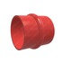 01-27332-000 by FREIGHTLINER - Intercooler Hose - Silicone Elastomer, Iron Oxide Red, 36 psi Operating Press.