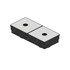 01-34688-000 by FREIGHTLINER - Engine Mount Isolator - Steel, 185.92 mm x 82.04 mm