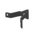 12-31596-000 by FREIGHTLINER - Discharge Line Bracket - Steel, Black, 0.18 in. THK