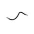 12-21021-028 by FREIGHTLINER - Air Brake Air Line - Synthetic Rubber, Black, 0.19 in. THK, 3/4-16 in. Thread Size