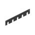 15-13334-007 by FREIGHTLINER - Multi-Purpose Spacer - Steel, 250.8 mm x 38.1 mm, 3.18 mm THK