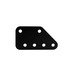 15-19191-000 by FREIGHTLINER - Frame Crossmember Bracket - Steel, 8.86 in. x 4.92 in., 0.31 in. THK