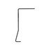 15-26522-001 by FREIGHTLINER - Bumper Mounting Bracket - Right Side, Steel, 0.25 in. THK