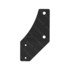 16-16516-001 by FREIGHTLINER - Suspension Stabilizer Bar Bracket - Ductile Iron, Black