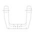 17-10425-002 by FREIGHTLINER - Hood Pivot - 87.76 mm Width