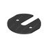 17-10320-001 by FREIGHTLINER - Hood Pivot Adjust Shim - Steel, Black, 0.12 in. THK