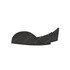 17-16479-005 by FREIGHTLINER - Truck Quarter Fender - Right Side, Polyethylene, Black, 3.5 mm THK