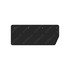 17-17307-000 by FREIGHTLINER - Mud Guard - Rubber, 690.3 mm x 292.1 mm, 3.2 mm THK