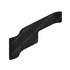 17-18743-001 by FREIGHTLINER - Fender Splash Shield - Glass Fiber Reinforced With Rubber, 928 mm x 300 mm