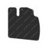 17-21045-004 by FREIGHTLINER - Bumper Splash Shield - Right Side, Rubber, 363.91 mm x 379.49 mm, 3.18 mm THK