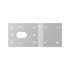 18-28192-002 by FREIGHTLINER - Panel Reinforcement - Aluminum, 13 in. x 4 in., 0.1 in. THK