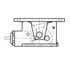 18-28644-010 by FREIGHTLINER - Cab Jack Pump Bracket