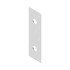 18-35410-000 by FREIGHTLINER - Door Hinge Shim - Aluminum, 90 mm x 30 mm, 1.3 mm THK