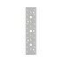 18-38111-000 by FREIGHTLINER - Sleeper Cabinet Step Tread - Aluminum, 330 mm x 74 mm, 2.03 mm THK