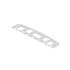 18-30850-002 by FREIGHTLINER - Overhead Console Panel - Aluminum, 1814 mm x 412.1 mm, 1.27 mm THK
