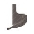 18-34968-002 by FREIGHTLINER - Body A-Pillar - Left Side, ABS, Brownstone, 565.01 mm x 436.2 mm, 2.5 mm THK