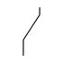 18-46488-000 by FREIGHTLINER - Lateral Control Rod Bracket - Steel, 0.25 in. THK
