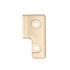 18-43328-003 by FREIGHTLINER - Door Hinge Bracket - Left Side, ABS, Tumbleweed, 79.5 mm x 31.29 mm