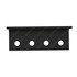 18-54517-000 by FREIGHTLINER - Frame Rail - Steel, Black, 206 mm x 78 mm, 6.35 mm THK