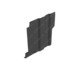 18-58266-000 by FREIGHTLINER - Sleeper Bunk Support Cover - Left Side, Polypropylene, Black, 2.5 mm THK