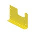 18-66739-000 by FREIGHTLINER - Accelerator Pedal Bracket - Steel, Yellow, 3.42 mm THK