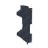 18-69131-000 by FREIGHTLINER - Sleeper Bunk Panel - Thermoplastic Olefin, Carbon, 577.3 mm x 299.4 mm, 3.5 mm THK