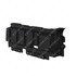 18-69134-000 by FREIGHTLINER - Bunk Cover - Left Side, Polyethylene, Black, 921.7 mm x 358 mm, 2.5 mm THK