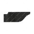 18-69207-000 by FREIGHTLINER - Fender Splash Shield - Left Side, Glass Fiber Reinforced With Polyester