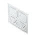 18-69349-000 by FREIGHTLINER - Rear Body Panel - Aluminum Alloy, 1978.9 mm x 1727.5 mm, 1.27 mm THK
