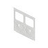 18-69349-003 by FREIGHTLINER - Rear Body Panel - Aluminum, 1978.9 mm x 1727.5 mm, 1.27 mm THK