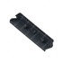 18-71779-001 by FREIGHTLINER - Overhead Console Bracket - Right Side, Thermoplastic Olefin, Carbon, 3.5 mm THK