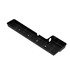 18-69510-000 by FREIGHTLINER - Fascia Bracket - Thermoplastic Olefin, Carbon, 415 mm x 125.8 mm, 3.5 mm THK