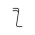 21-26953-000 by FREIGHTLINER - Bumper Mounting Bracket - Left Side, Steel, 0.31 in. THK