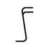 21-26953-001 by FREIGHTLINER - Bumper Mounting Bracket - Right Side, Steel, 0.31 in. THK