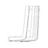 Freightliner 22-37014-000 Truck Quarter Fender Truck Quarter Fender - Left Side, 3.2 mm THK